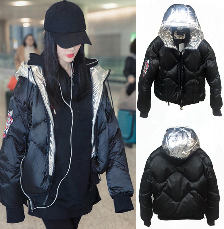 羽絨服明星同款,時尚焦點,讓你瞬間閃耀全場!