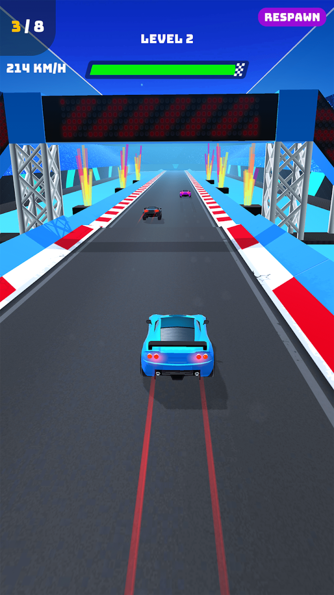 瘋狂的賽道競速,一場熱血沸騰的賽車盛宴