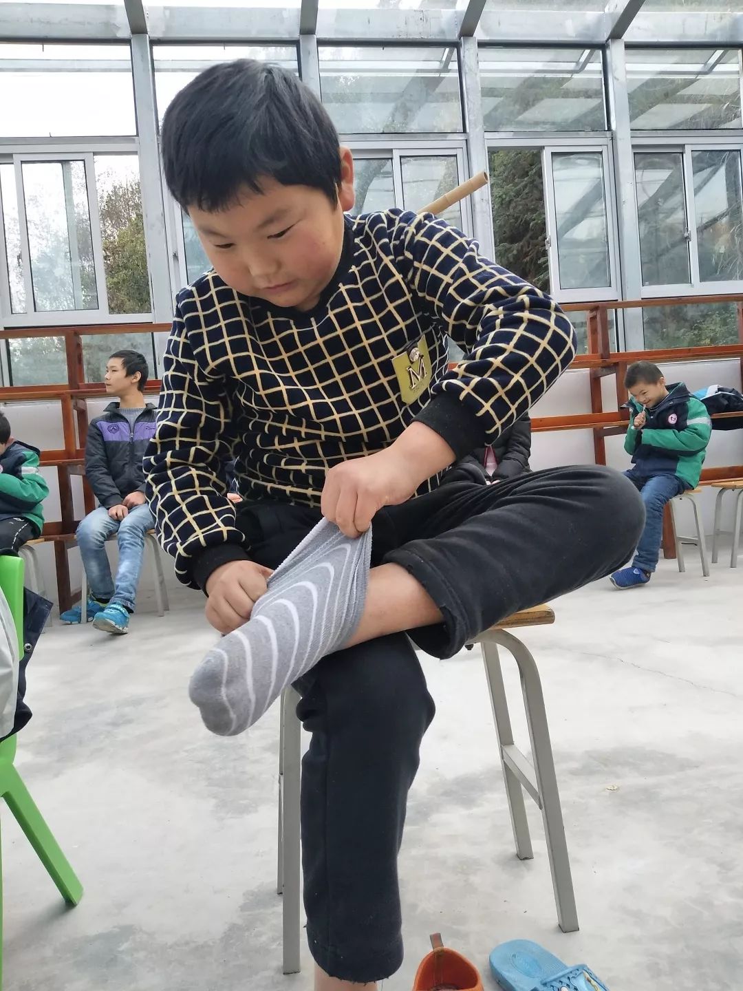 穿襪子比賽,心靈與自然的競技之旅