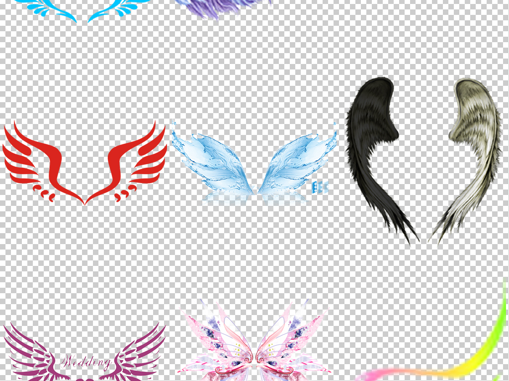 動漫翅膀繪制指南,從白紙起步,繪出飛翔的勵志翅膀!