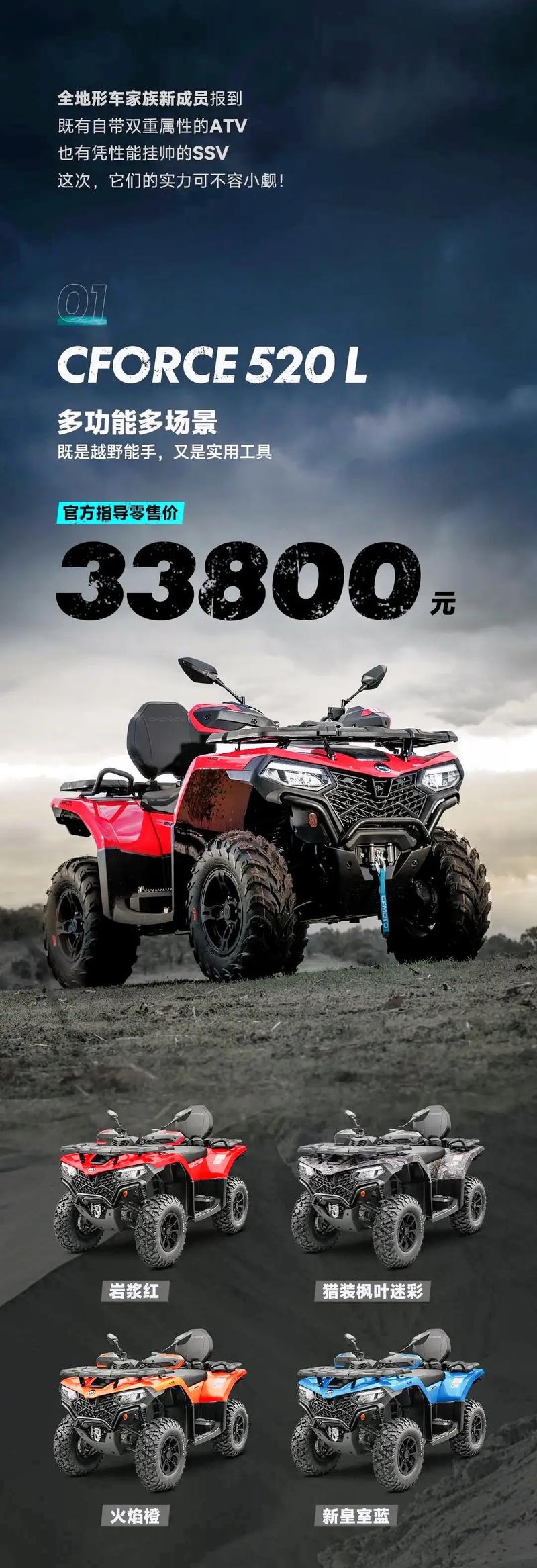 最新全地形車(chē),越野的極致體驗(yàn)