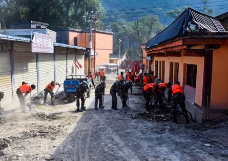 甘肅泥石流最新動態，災難預警與應對策略探討