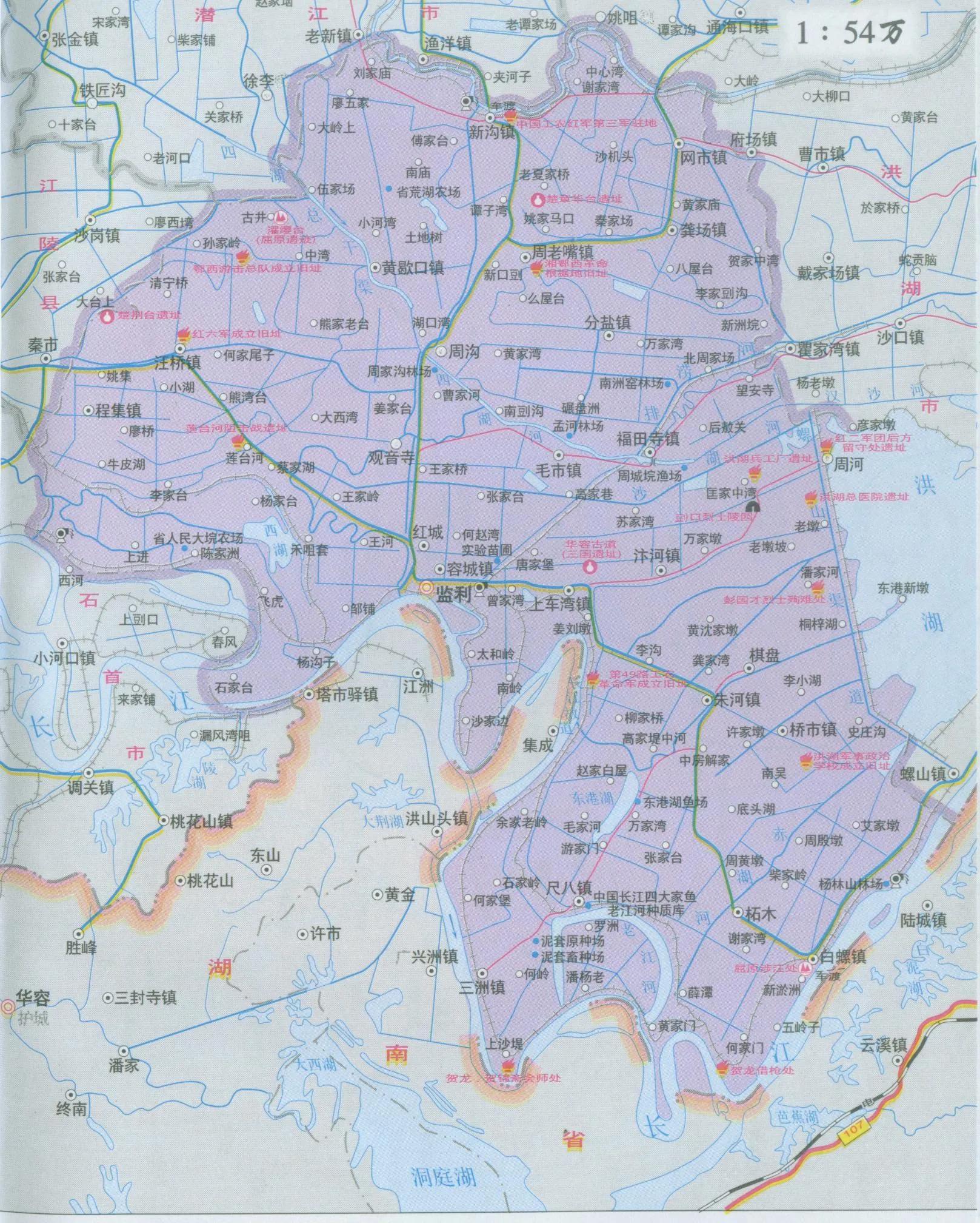 監利最新地圖,探尋友情之旅的溫馨起點